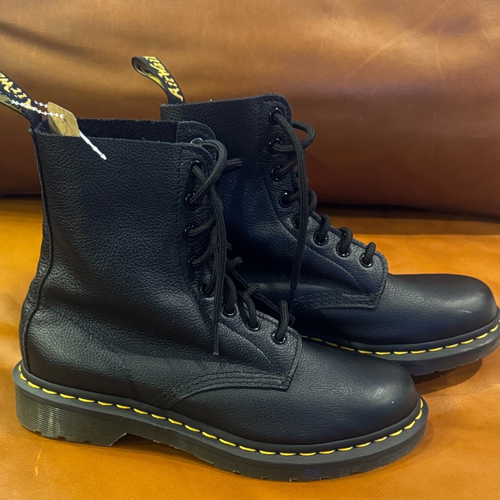 Dr. Martens Black Lace Up Boots